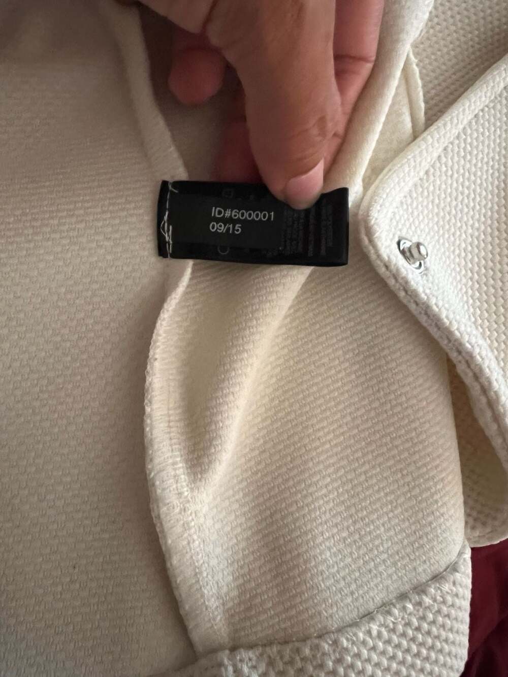 Express White Textured Knit Asymmetrical Zip Moto Jacket - Picture 9 of 9